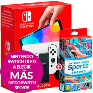 Nintendo Switch Oled a elegir + juego Switch Sports