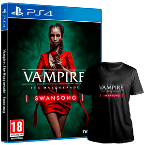 Juego Vampire The Masquerade Swansong PS4  + camiseta de regalo