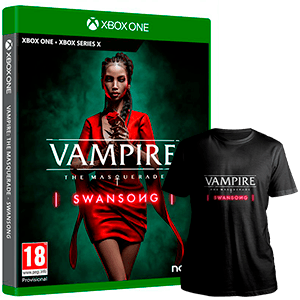 Juego Vampire The Masquerade Swansong Xbox ONE + camiseta de regalo