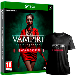 Juego Vampire The Masquerade Swansong Xbox Series X + camiseta de regalo