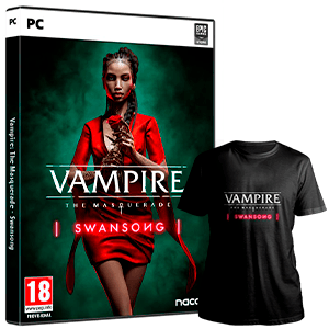 Juego Vampire The Masquerade Swansong PC + camiseta de regalo