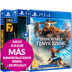 Juego Immortals Fenyx Rising + 1 juego a elegir para Playstation 4 en GAME.es