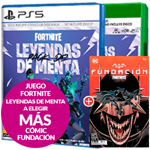 Fortnite Pack Leyendas de Menta a elegir + Cómic Batman/Fortnite: Fundación para Nintendo Switch, Playstation 4, Playstation 5, Xbox One en GAME.es