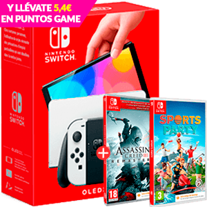Nintendo Switch OLED + juego digital a elegir para Nintendo Switch en GAME.es