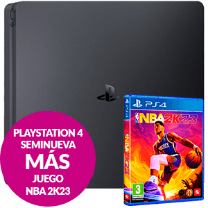 PlayStation 4 Seminueva + juego NBA 2K23 para Playstation 4 en GAME.es