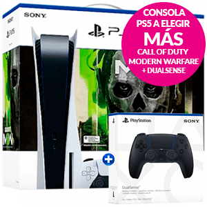 PlayStation 5 + Mando inalámbrico DualSense a elegir