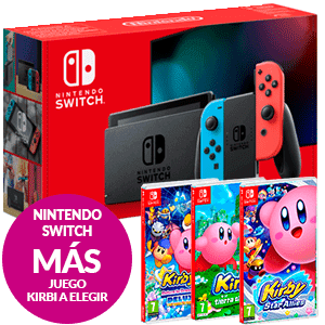 Nintendo Switch + Juego Kirby A Elegir. NINTENDO SWITCH: 