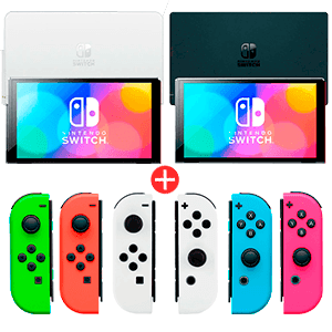 Nintendo Switch OLED + Joy-Con a elegir