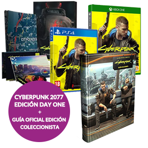 Cyberpunk 2077 Edición Day One + Guía Oficial para Packs en GAME.es
