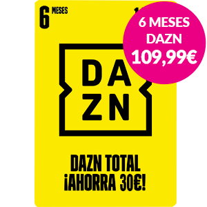 DAZN 6 Meses por 109,99€ en GAME.es