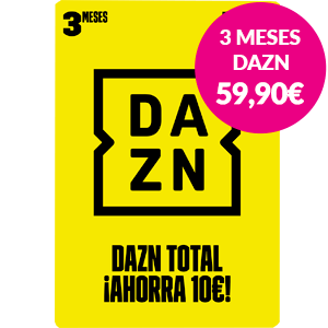 DAZN 3 Meses por 59,90€ - EXCLUSIVO EN GAME en GAME.es
