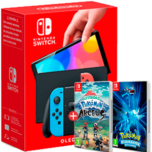 Nintendo Switch OLED + juego Pokemon a elegir en GAME.es