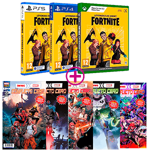 Fortnite: Leyendas de Anime + Comic Marvel x Fortnite a elegir