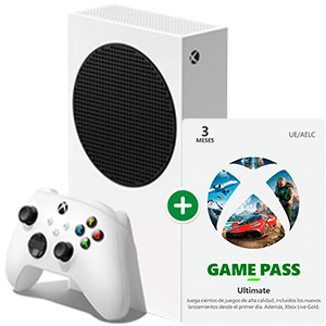 Xbox Series S + Xbox Game Pass Ultimate 3 Meses en GAME.es