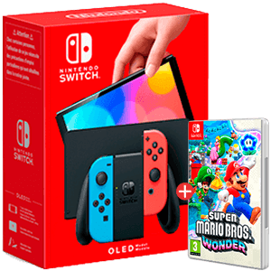 Nintendo Switch OLED a elegir + Super Mario Bros Wonder para Nintendo Switch en GAME.es