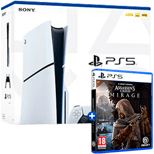 PlayStation 5 Slim Chassis D + Assasssin´s Creed Mirage para Playstation 5 en GAME.es