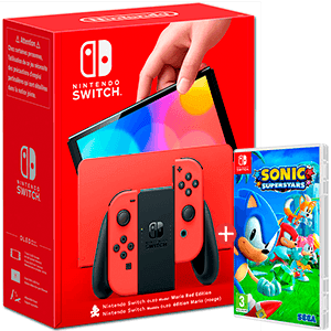 Nintendo Switch OLED a elegir + juego Sonic Superstars para Nintendo Switch en GAME.es