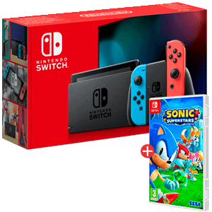 Nintendo Switch a elegir + juego Sonic Superstars para Nintendo Switch en GAME.es