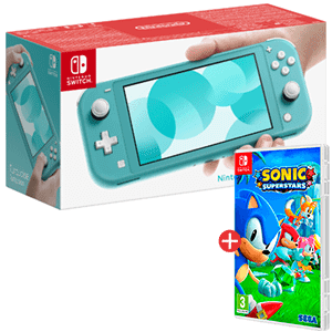 Nintendo Switch Lite + Juego Sonic Superstars