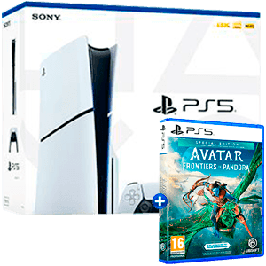 PlayStation 5 Slim Chassis D + Avatar: Frontiers of Pandora Special Edition