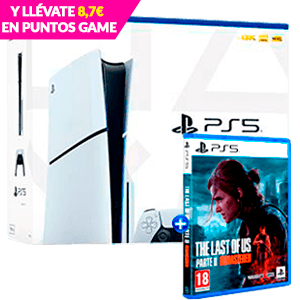 PlayStation 5 Modelo Slim Chassis D + The Last Of Us Parte II Remastered para Packs en GAME.es