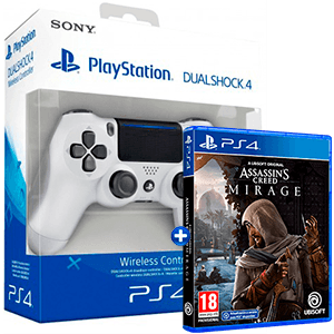 Controller Sony Dualshock 4 + Assassin´s Creed Mirage
