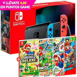 Nintendo Switch a elegir + juego Mario para Nintendo Switch en GAME.es