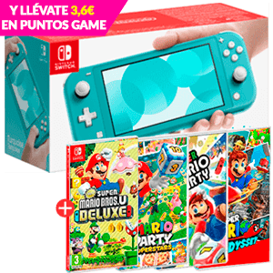 Nintendo Switch Lite a elegir + Juego Mario en GAME.es