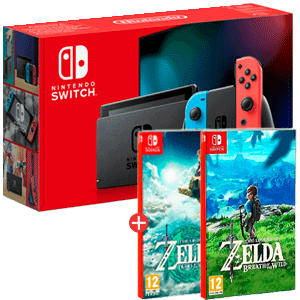 Nintendo Switch + juego The Legend of Zelda a elegir para Nintendo Switch en GAME.es