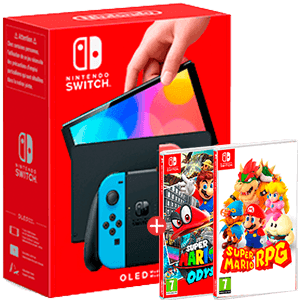 Nintendo Switch OLED + juego Super Mario a elegir para Nintendo Switch en GAME.es