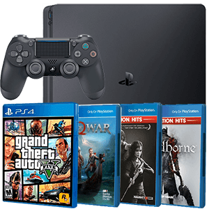 PlayStation 4 Seminueva + DualShock 4 + 2 juegos a elegir para Playstation 4 en GAME.es