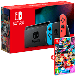 Nintendo Switch a elegir + juego Mario Kart 8 Deluxe