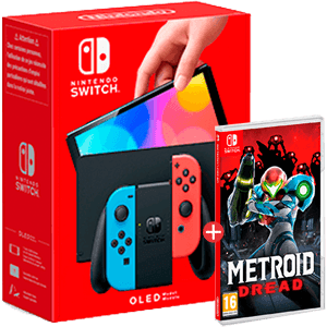 Nintendo Switch OLED a elegir + juego Metroid Dread