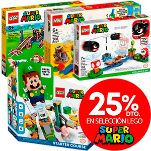 25% Descuento LEGO Super Mario