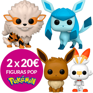 2x20€ Figuras Funko Pop Pokemon