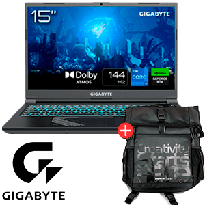 Portatil Gigabyte a elegir + mochila Gigabyte AERO de regalo para PC Hardware en GAME.es