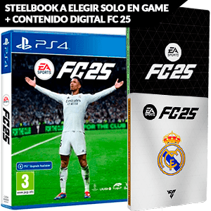 EA Sports FC 25 PS4 + STEELBOOK a elegir