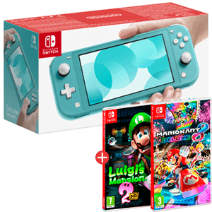 Nintendo Switch Lite a elegir + juego de Mario o Luigi