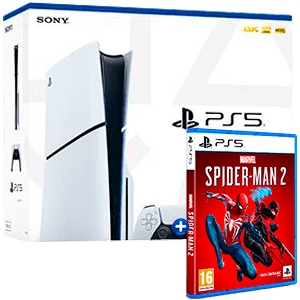 PlayStation 5 Modelo Slim + Marvel´s Spider-Man 2 para Playstation 5 en GAME.es