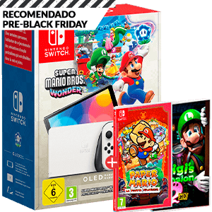 Nintendo Switch OLED a elegir + juego Mario o Luigi a elegir para Nintendo Switch en GAME.es