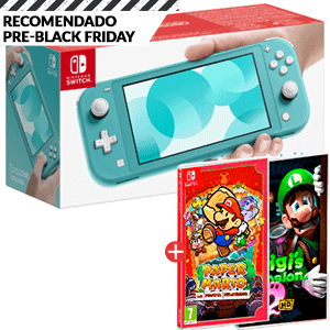 Nintendo Switch Lite a elegir + juego Mario o Luigi a elegir para Nintendo Switch en GAME.es