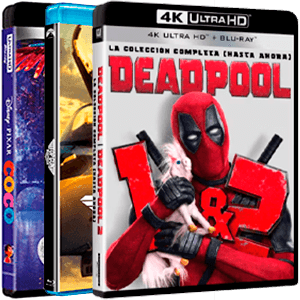 2x1 en películas Blu-Ray