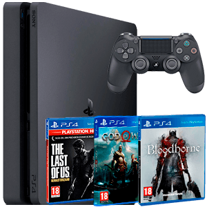 PlayStation 4 Seminueva + DualShock 4 + 1 juego a elegir