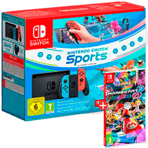 Nintendo Switch a elegir + juego Mario Kart 8 Deluxe