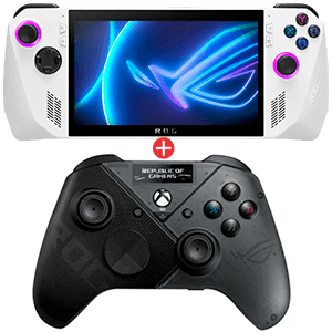 Consola portátil Asus Rog Ally + Mando Rog Raikiri PRO