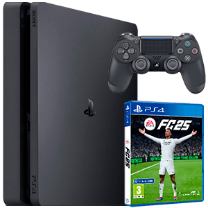 PlayStation 4 Seminueva + DualShock 4 + juego EA Sports FC 25