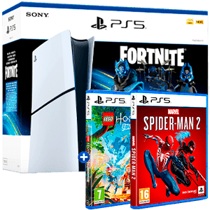 PlayStation 5 Modelo Slim + Marvel´s Spider-Man 2 + LEGO Horizon Adventures para Playstation 5 en GAME.es