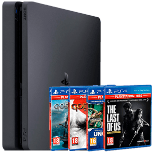 PlayStation 4 Seminueva + 2 juegos PS Hits a elegir para Playstation 4 en GAME.es