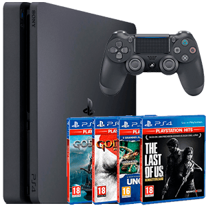 PlayStation 4 Seminueva + DualShock 4 + 2 juegos PS Hits a elegir para Playstation 4 en GAME.es