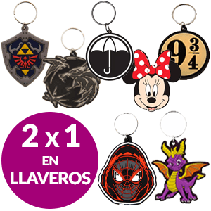 2x1 en llaveros para Packs en GAME.es